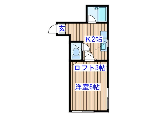 リ－ベンス柏木の物件間取画像